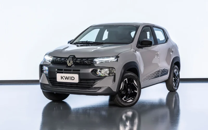 Renault Kwid 2027 é lançado com painel digital e central multimídia de 10,1"