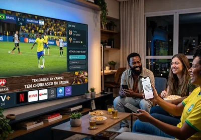 Showcase revela plataforma PXD300 para TV 3.0 com interatividade e acessibilidade