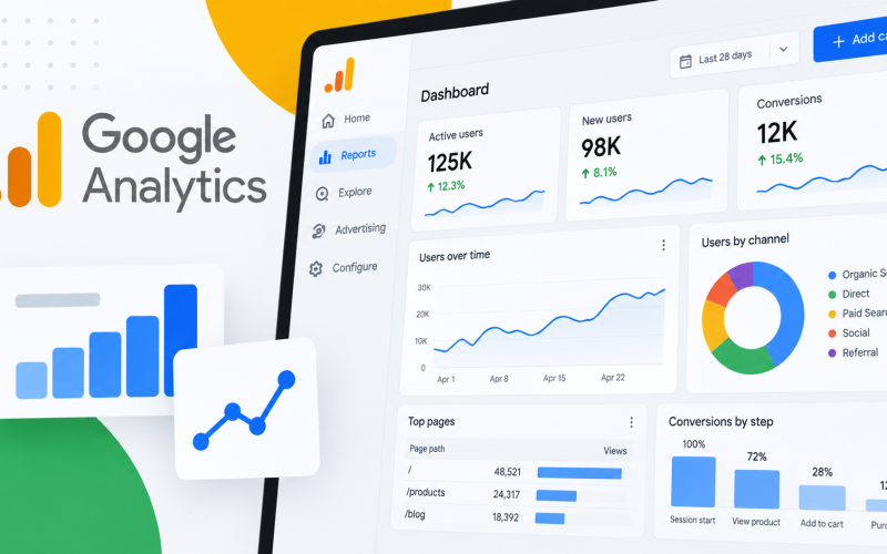Google Analytics apresenta Dashboards personalizáveis para relatórios mais práticos