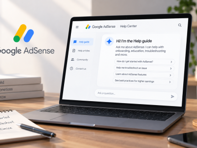 Google lança assistente conversacional com IA no AdSense Help Center em inglês