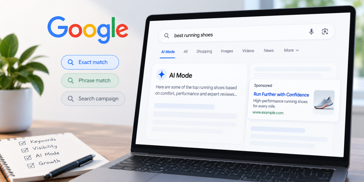 Google testa campanhas de Busca tradicionais em novo modo de IA