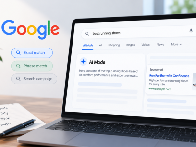 Google testa campanhas de Busca tradicionais em novo modo de IA