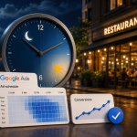 Reveja suas decisões de dayparting no Google Ads para otimizar campanhas