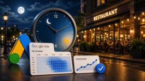 Reveja suas decisões de dayparting no Google Ads para otimizar campanhas