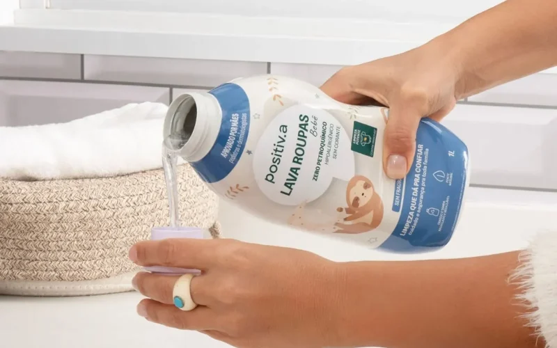 positiv.a introduz linha de limpeza para bebês com a participação de mães