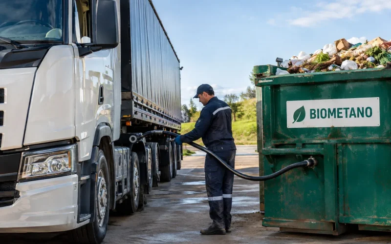 Biometano: A solução alternativa ao diesel que vem do lixo brasileiro