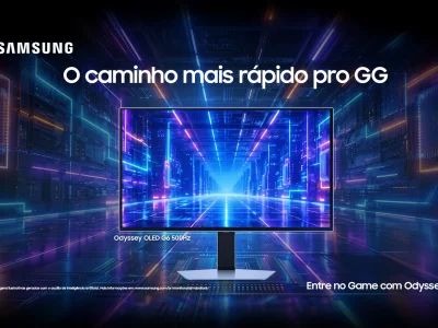 Samsung apoia BRAT 2026 com monitores Odyssey e time de influenciadores