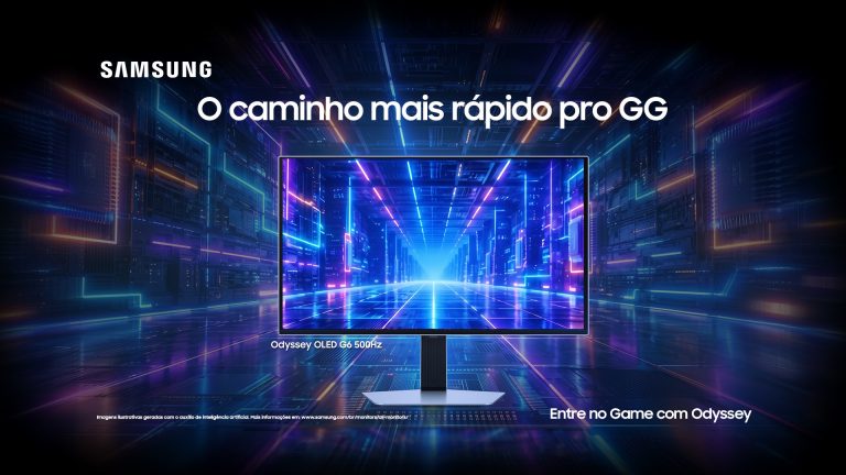 Samsung apoia BRAT 2026 com monitores Odyssey e time de influenciadores