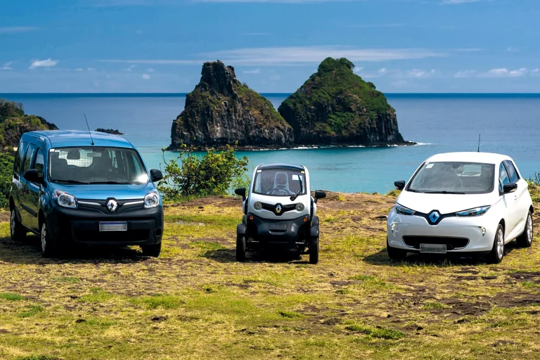Fernando de Noronha lidera em carros elétricos, mas depende de termelétrica para recarga