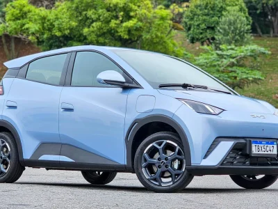 BYD Dolphin Mini é o primeiro elétrico no pódio de vendas do Brasil