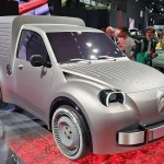 Citroën apresenta conceito elétrico do icônico furgão 2 CV Fourgonnette na França