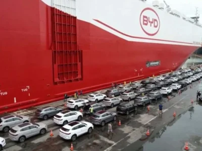 Queda de 18,1% nas vendas de elétricos no Brasil devido à falta de navios
