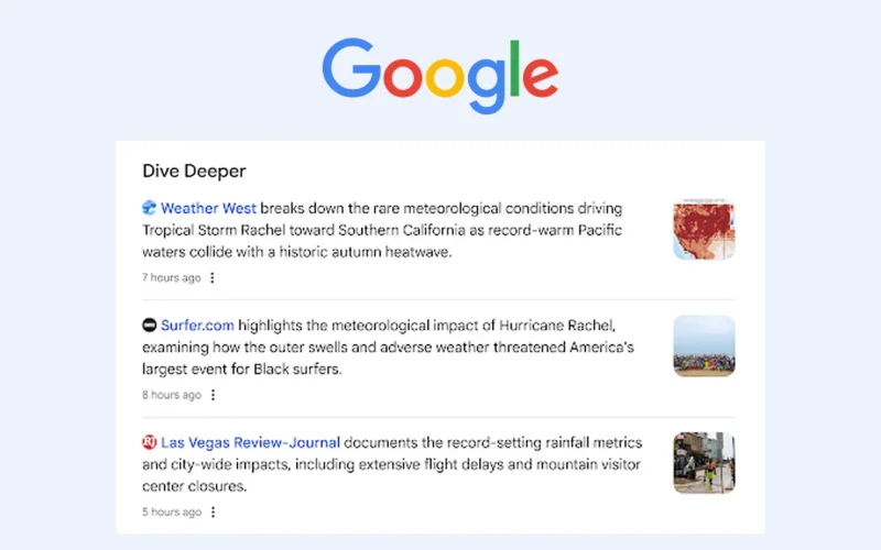 Google altera exibição de links em respostas geradas por IA em atualizações recentes
