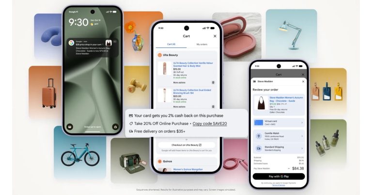 Google Lança Universal Cart: A Nova Forma de Comprar em Diversas Lojas