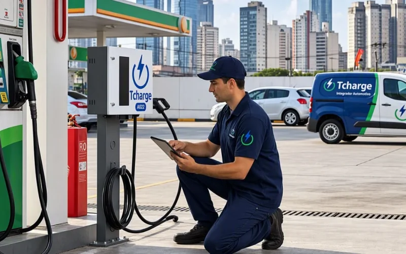 Demanda por eletropostos impulsiona faturamento de R$ 8 milhões da Tcharge